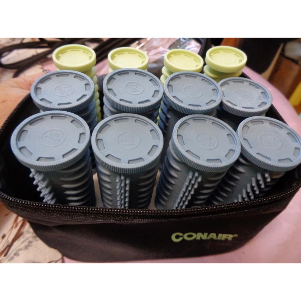 Conair Instant Heat Travel Curlers Hot Rollers Hair
